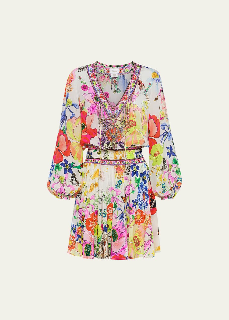 sachin and babi light blue dress LoveShackFancy | Dresses | Loveshackfancy Paris Embroidered Cottagecore  Pink Fairy Mini Dress