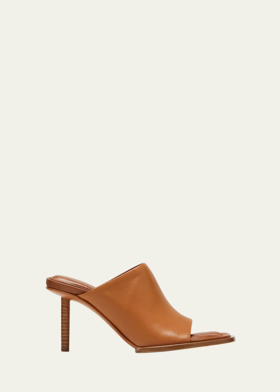 Jacquemus Les Mules Leather Slide Mule Sandals Bergdorf Goodman