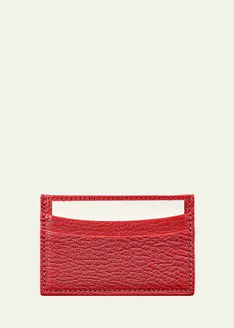 Image 1 of 1: Leather Slim Card Case