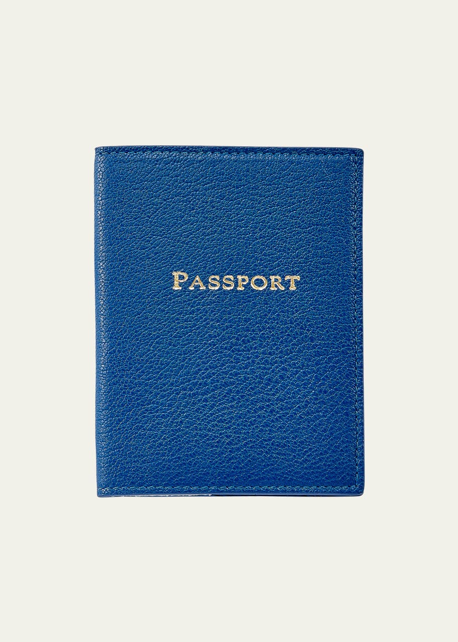 Image 1 of 1: Leather Passport Holder