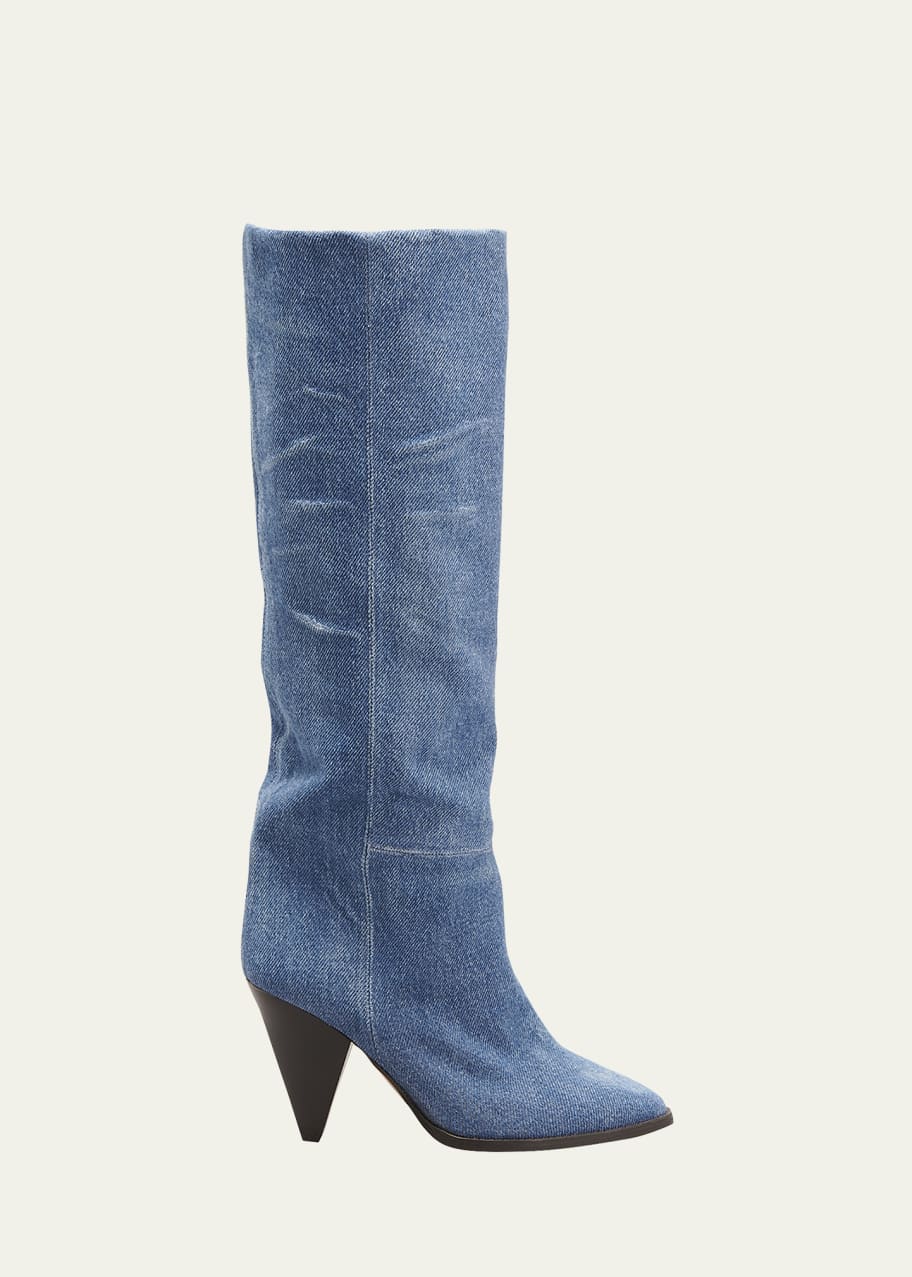 Isabel marant on sale denim boots