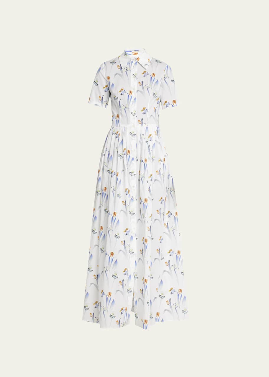 Nellie printed maxi dress clearance