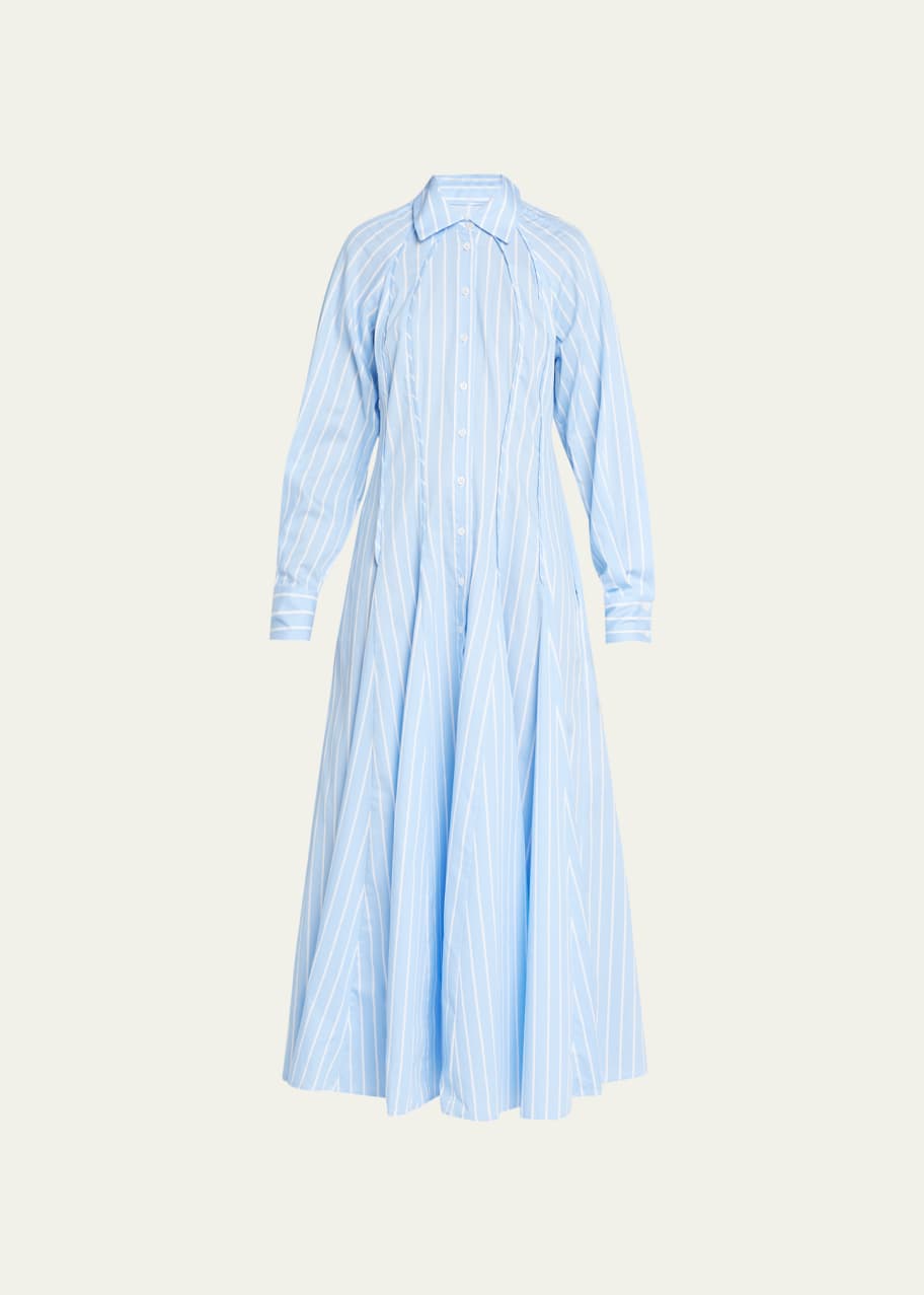 Evi Grintela Lecce Button Down Striped Shirtdress - Bergdorf Goodman