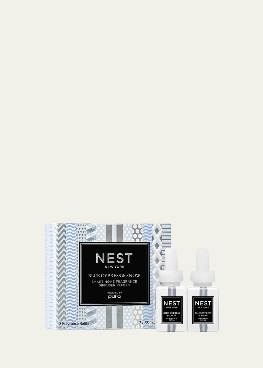 NEST New York x Pura Blue Cypress & Snow Smart Home Fragrance Diffuser