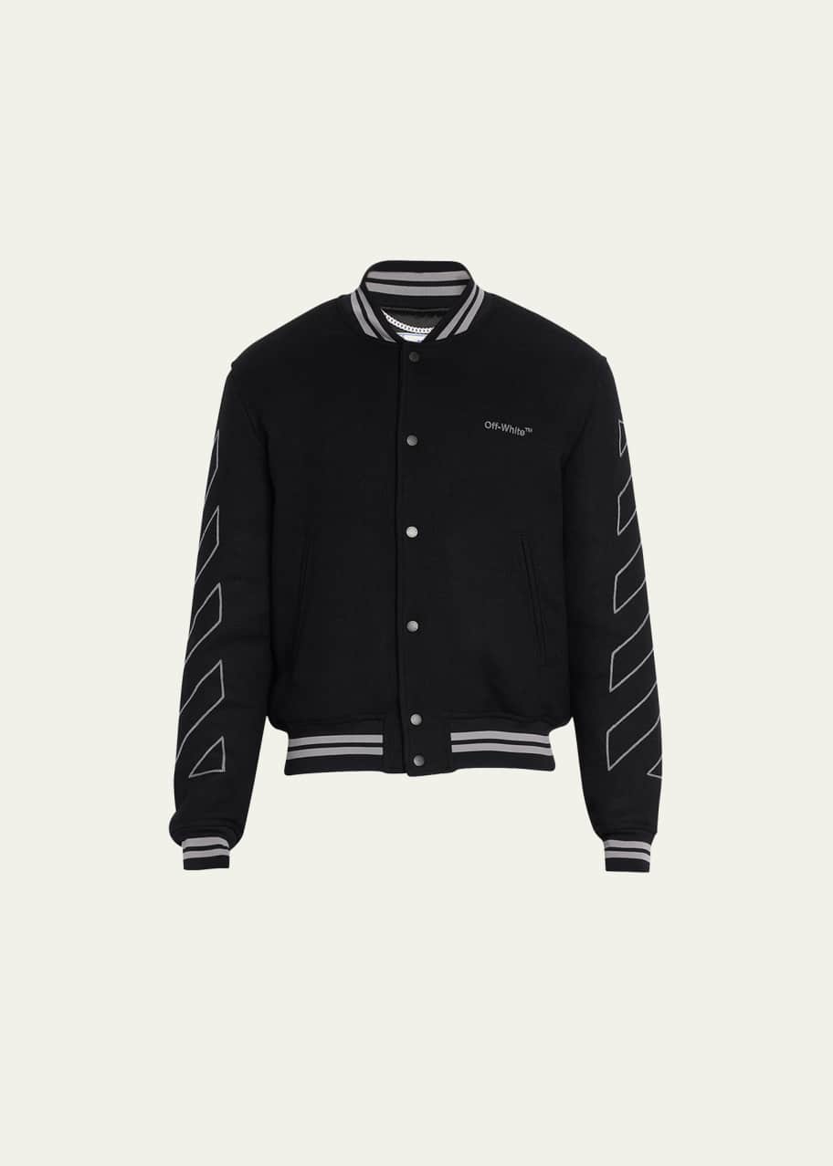 Off white 3d varsity jacket clearance