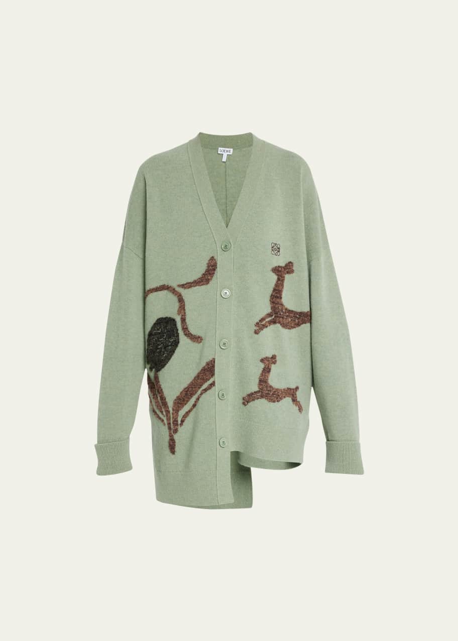 Loewe deer cardigan online