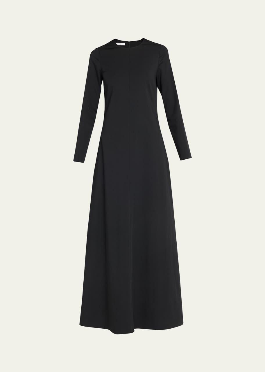 Co LongSleeve ALine Maxi Dress Bergdorf Goodman