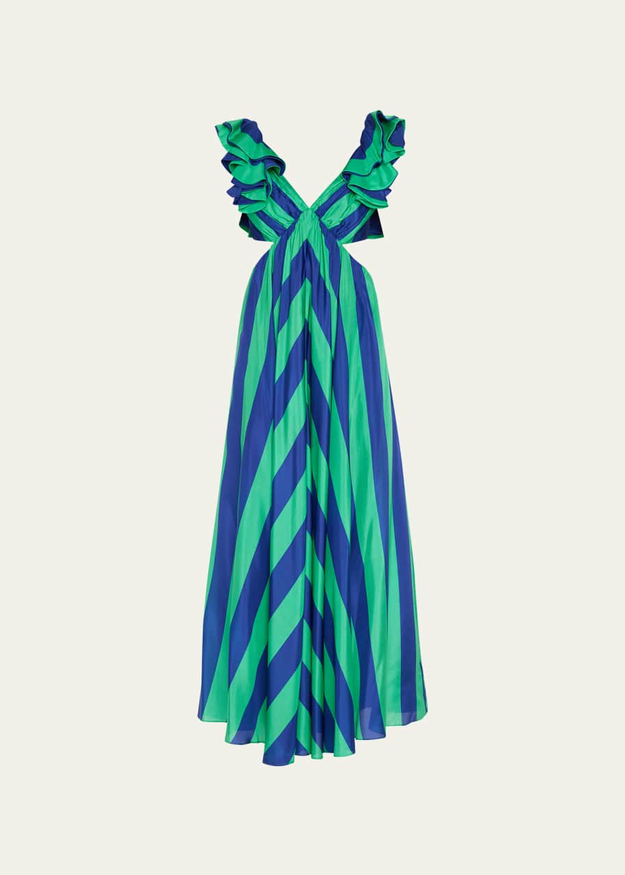 Zimmermann turquoise cheap dress