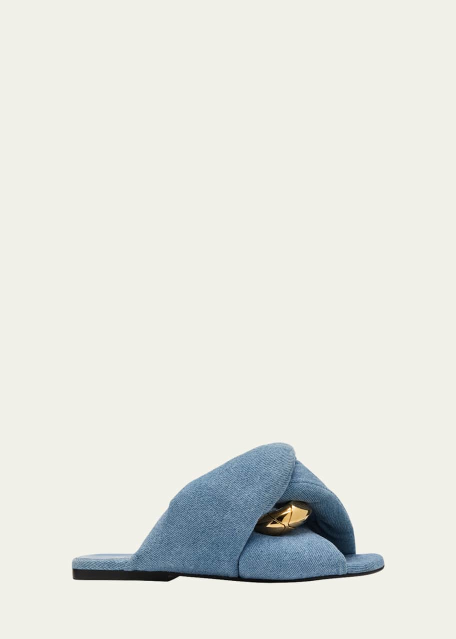 ＊JW ANDERSON＊ Suede Slide Sandal JW ANDERSON Suede sandals | NET-A-PORTER