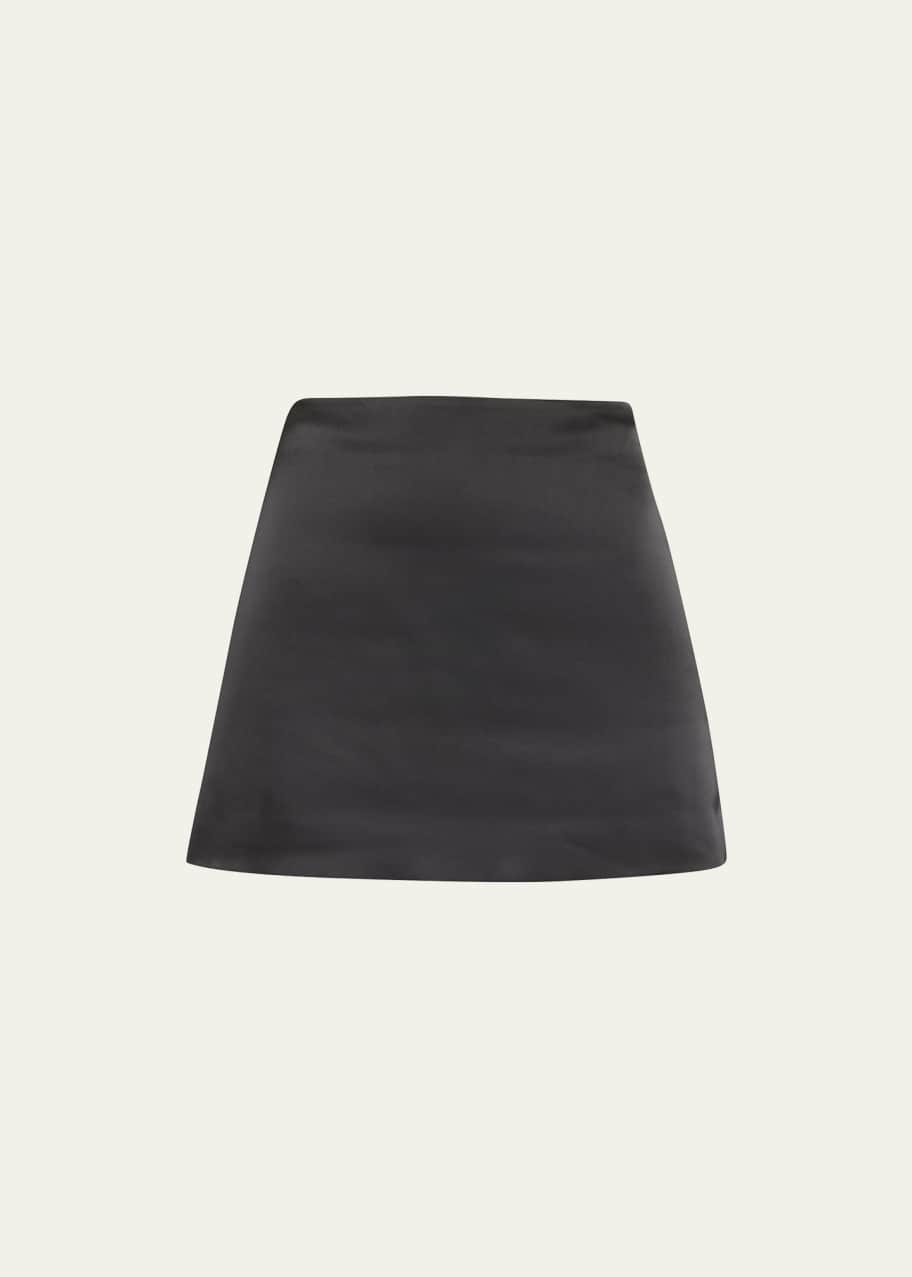 Proenza Schouler White Label Satin Mini Skirt - Bergdorf Goodman