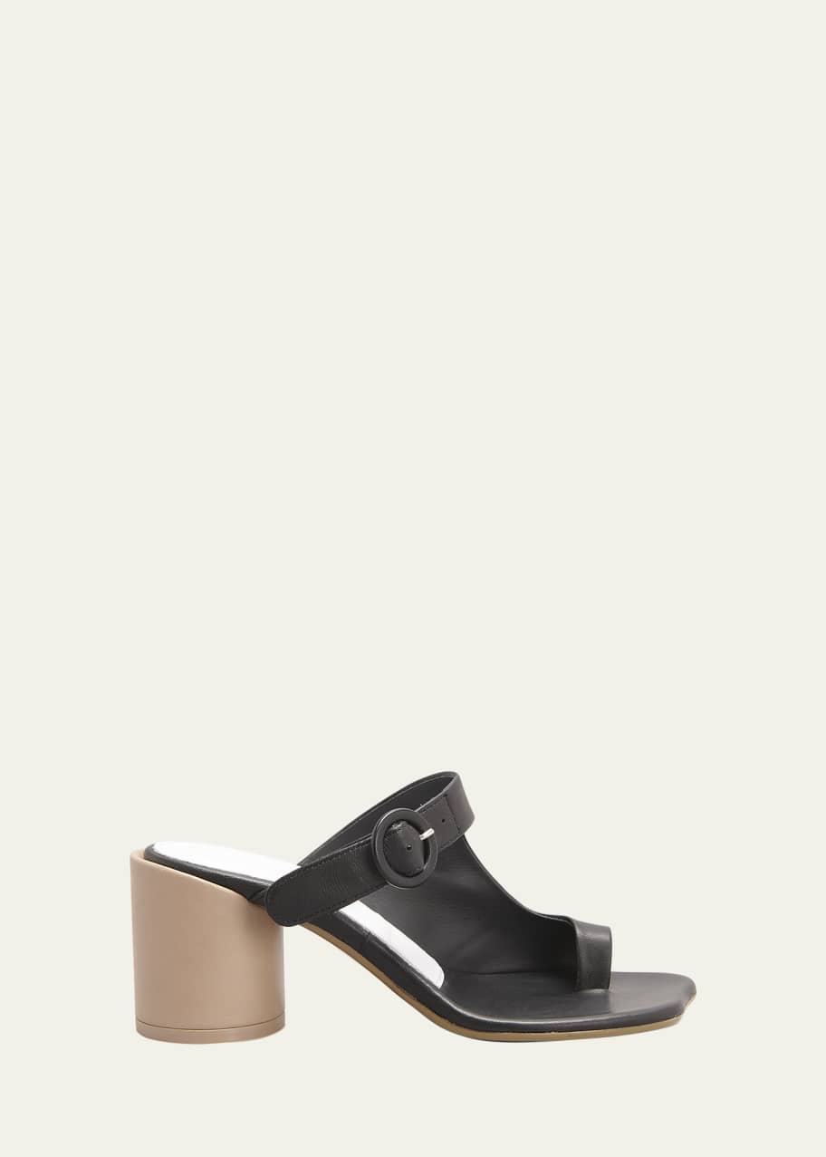 サンダル・ミュール MM6 Maison Margiela Leather sandals 18923742_42542259_600.jpg