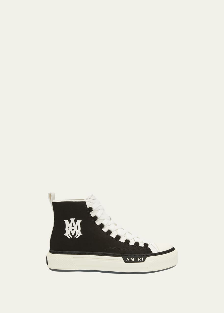 Amiri Men's MA Court Canvas High-Top Sneakers - Bergdorf Goodman