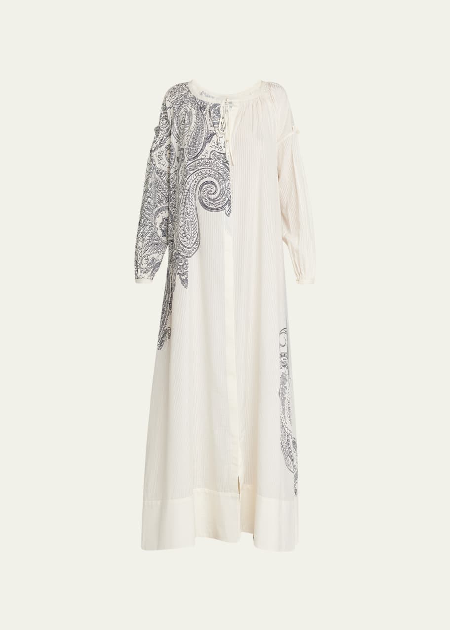 etro paisley print dress