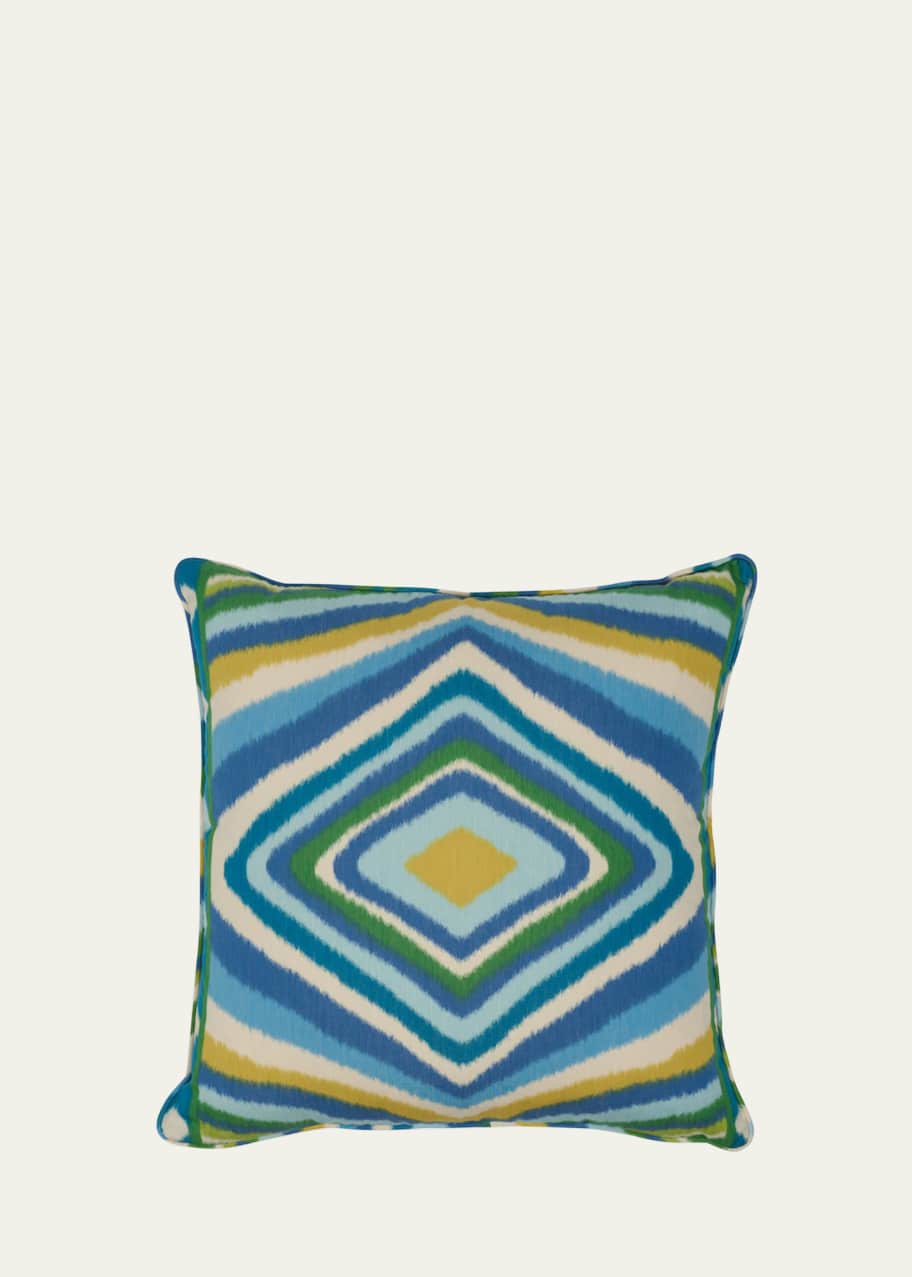Image 1 of 1: Terence Ikat 22" Pillow