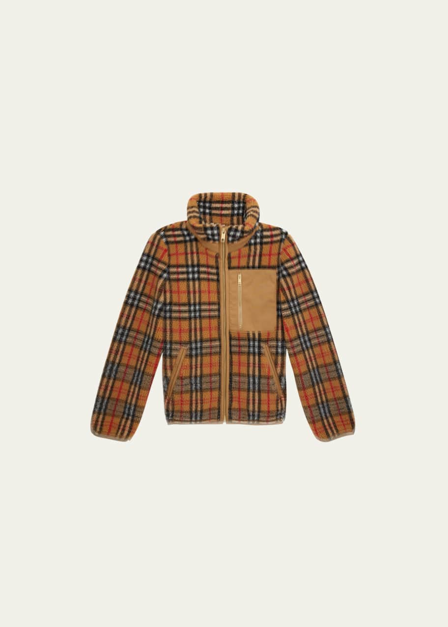 Burberry vintage hot sale fleece