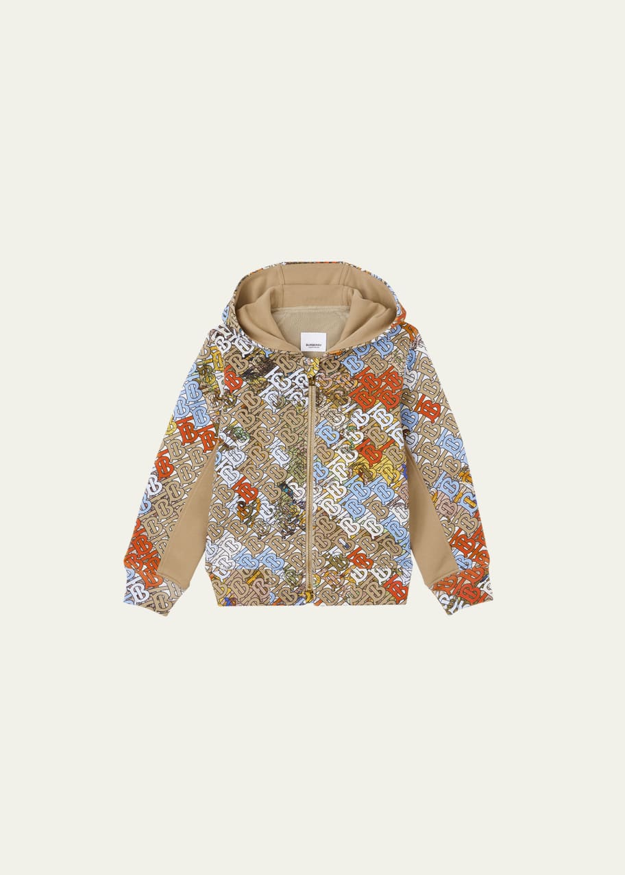 Burberry monogram hoodie discount