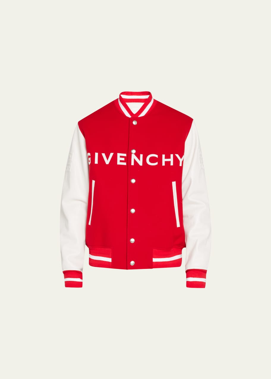 Red givenchy jacket cheap