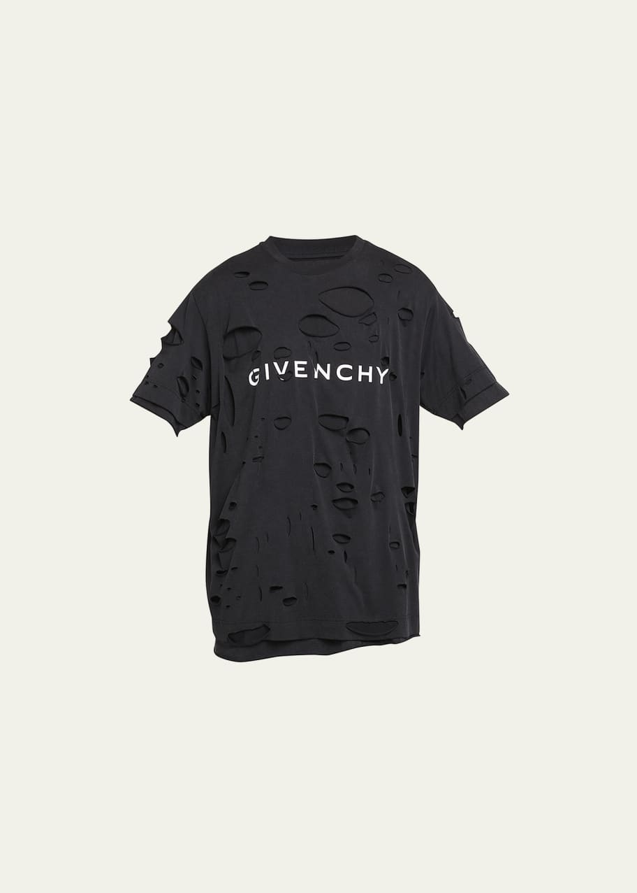 Givenchy ripped shirt shop