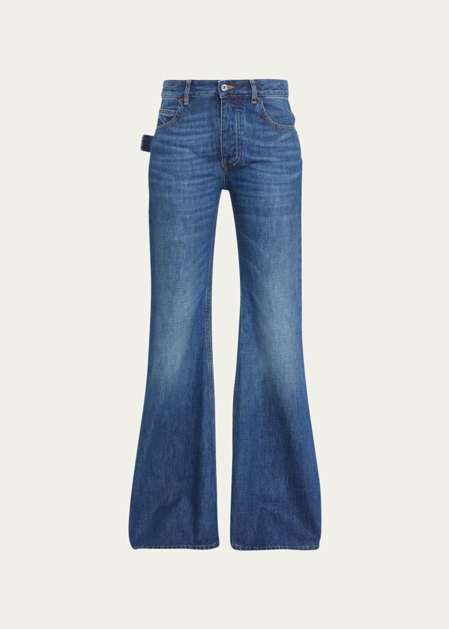 【関税込み】Bottega Veneta Denim Flared Jeans BOTTEGA VENETA DENIM FLARED PANTS 関税込
