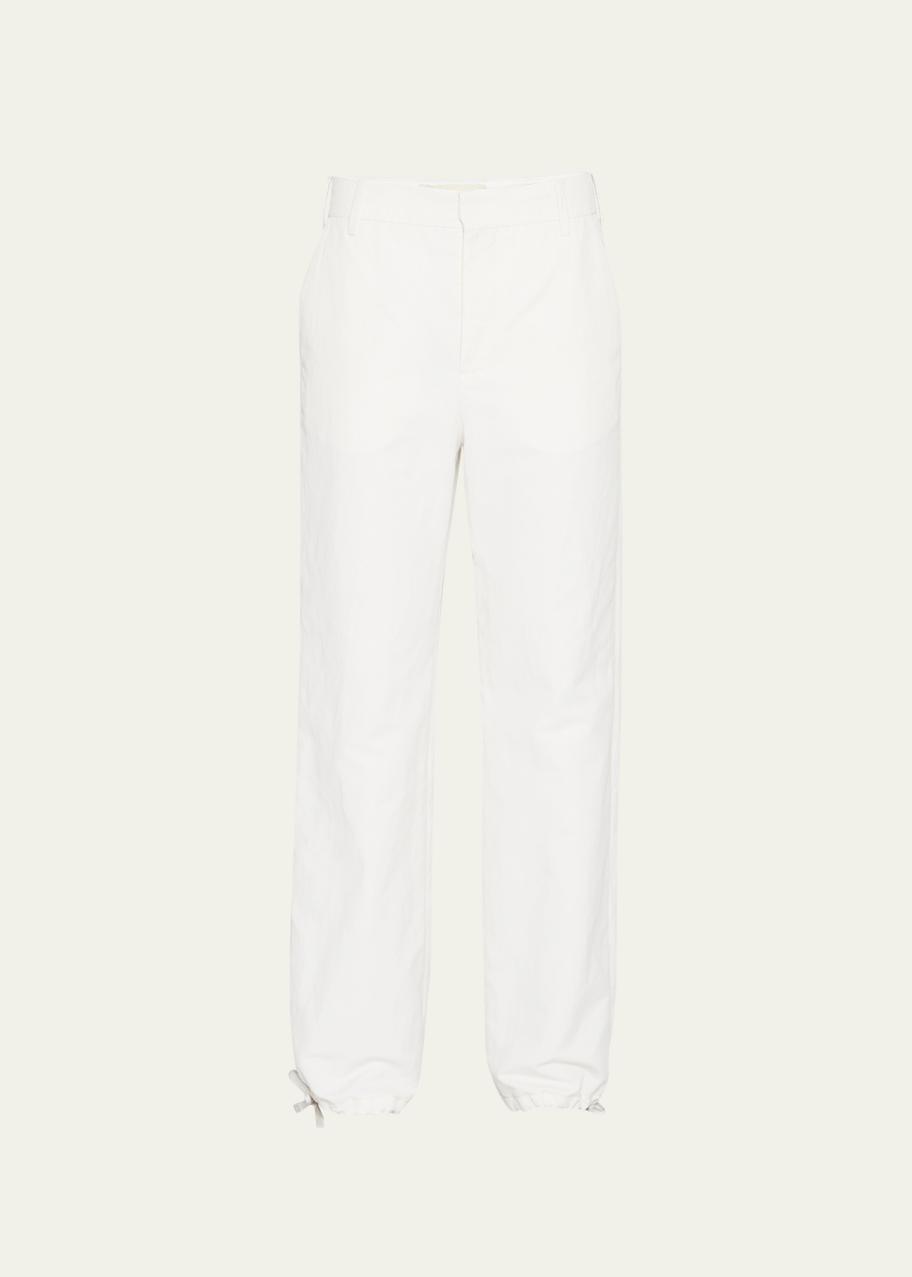 Marni Drawstring-Hem Wide-Leg Cargo Trousers - Bergdorf Goodman
