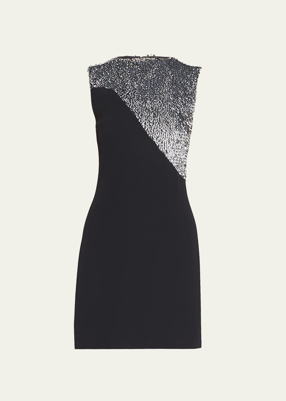 Givenchy Split Sequin Mini Dress - Bergdorf Goodman