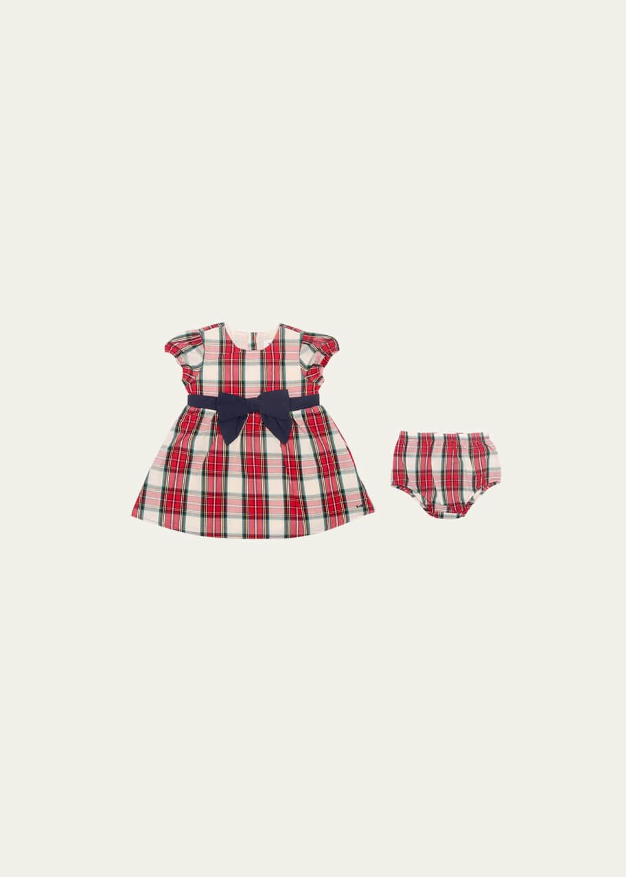 Sammy Nat Girl s Evelyn Tartan Holiday Dress W Bloomers Size