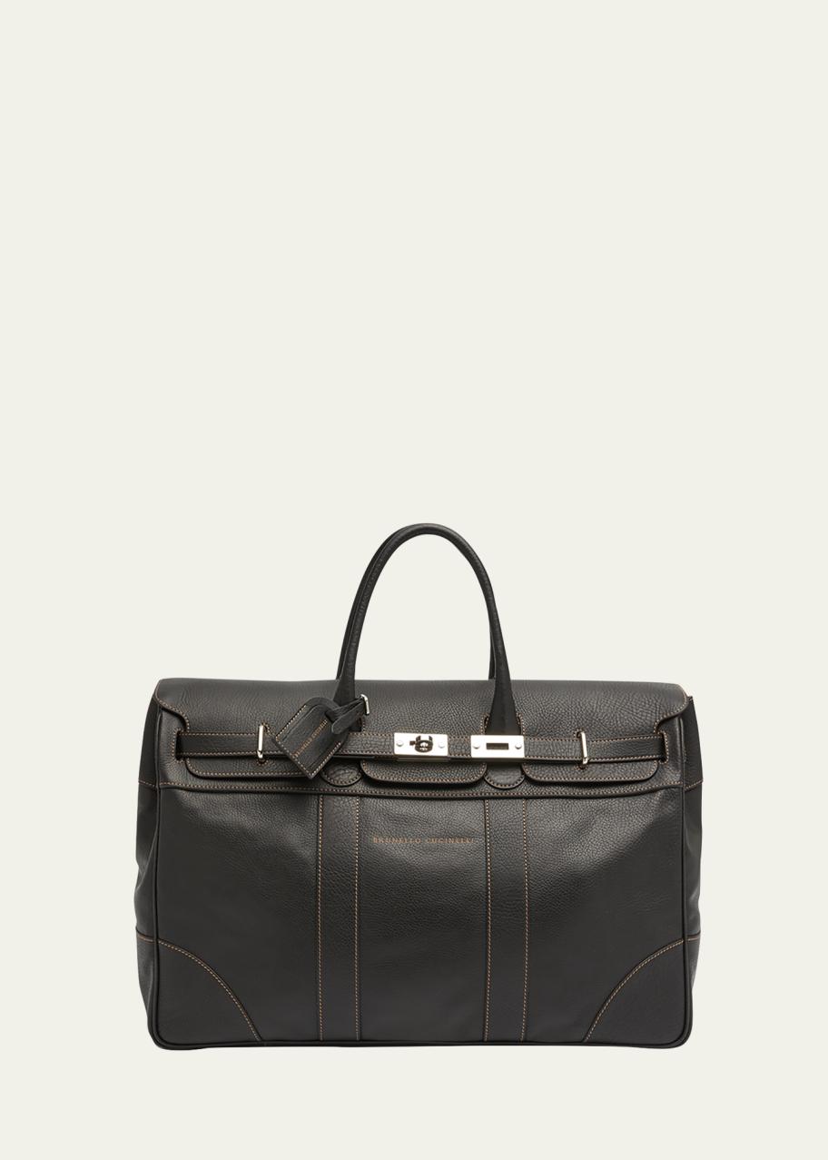 Brunello Cucinelli Men's Weekender Country Duffel Bag - Bergdorf