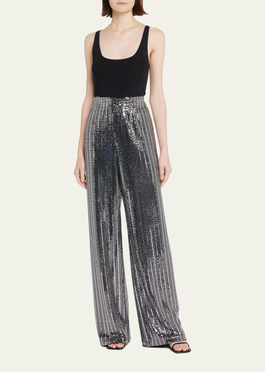 Alice and olivia sequin pants shop