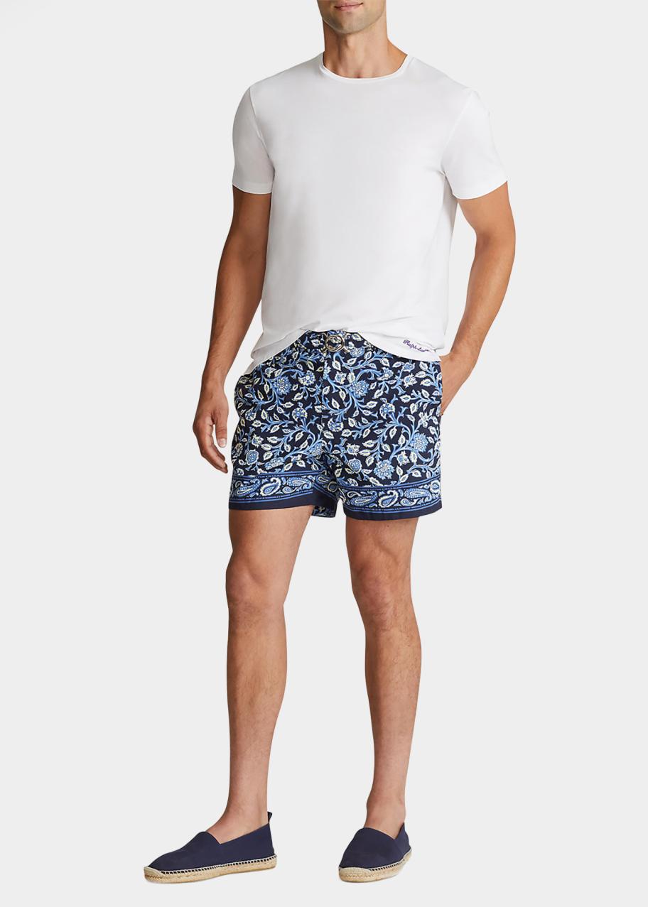 Ralph Lauren Purple Label Men's Mayfair Buckle Swim Trunks - Bergdorf ...