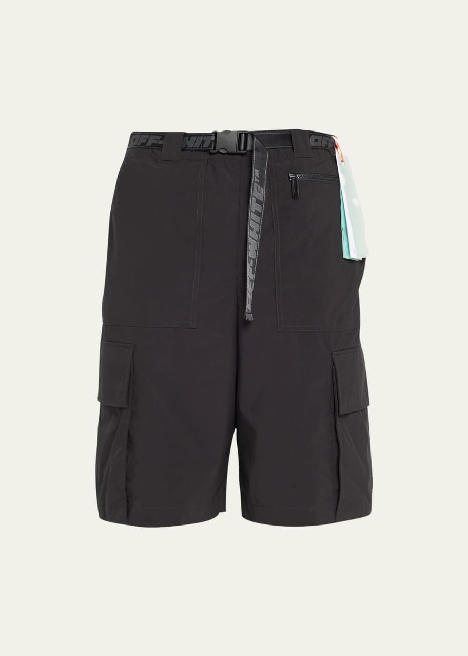Men's belted cargo shorts sale