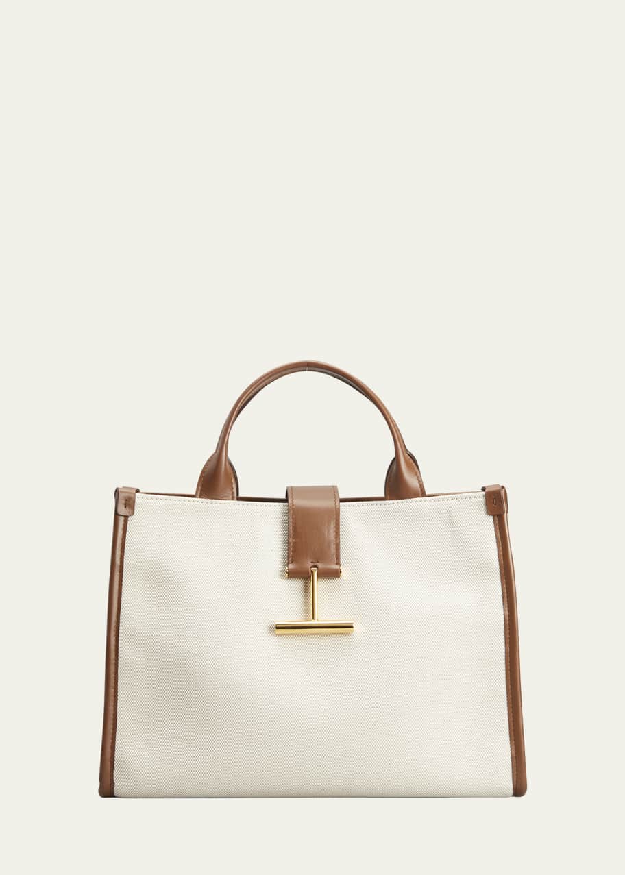 TOM FORD Tara Medium Canvas TopHandle Bag Bergdorf Goodman