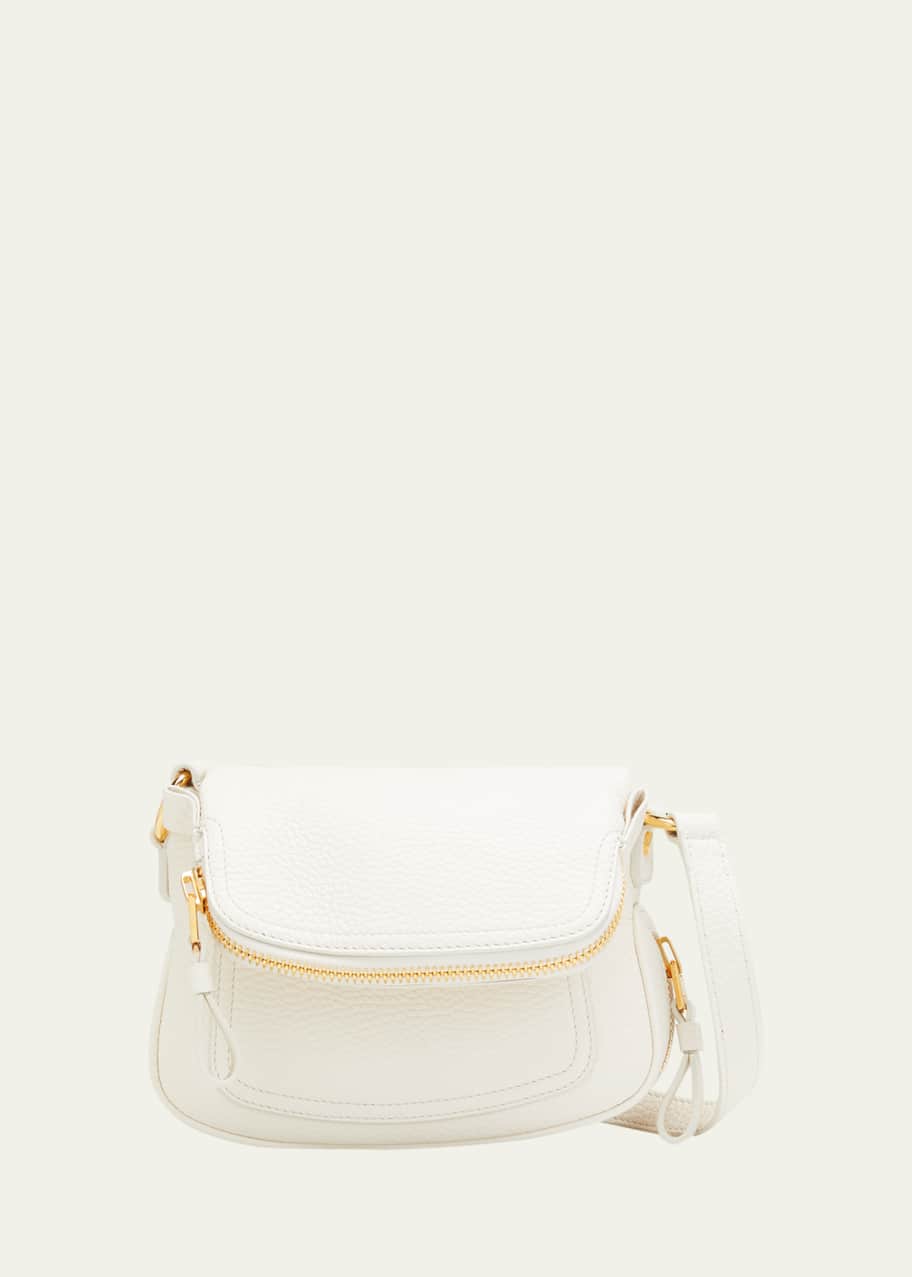 TOM FORD Jennifer Mini Crossbody in Grained Leather