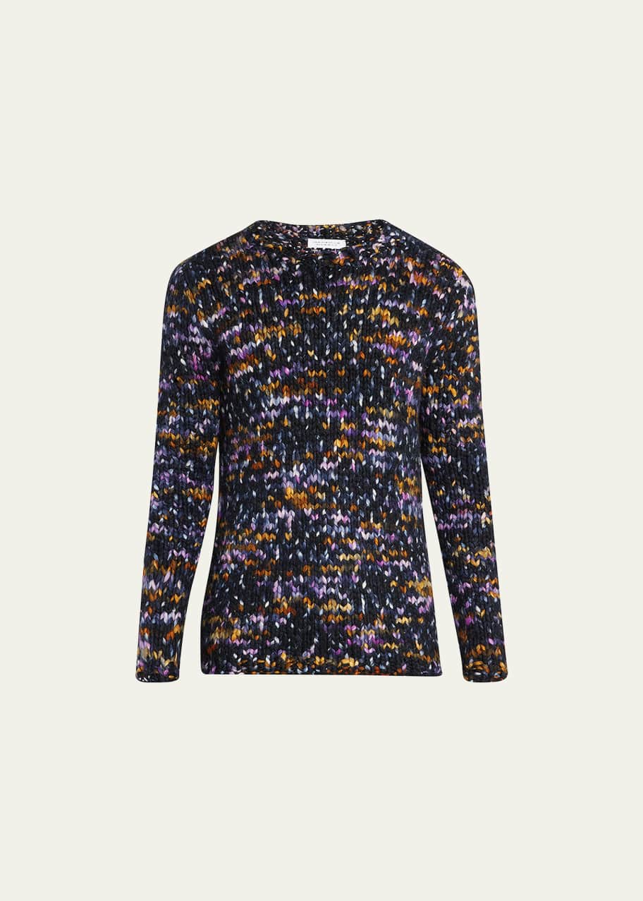 Image 1 of 1: Men's Lawrence Space-Dyed Cashmere Sweater