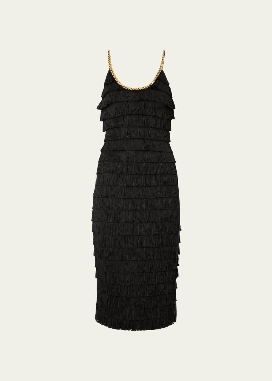 Burberry★素敵！Melina Fringe Layered Dress Black s-l400.jpg