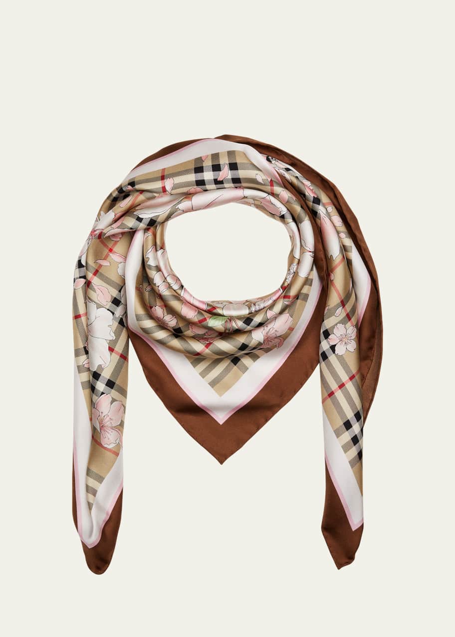 Burberry square scarf online