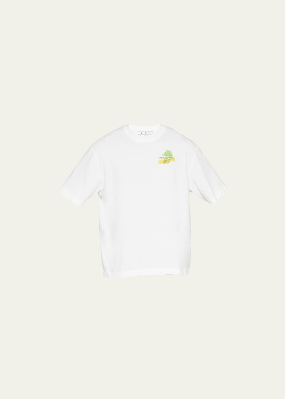 Off White Men s Multicolor Paint Arrow T Shirt Bergdorf Goodman
