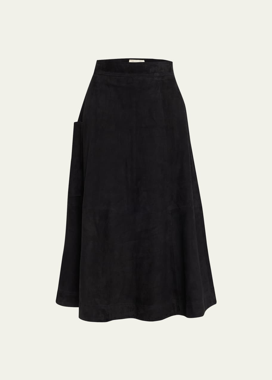 Loulou De Saison Women's Abito Midi Susan Black