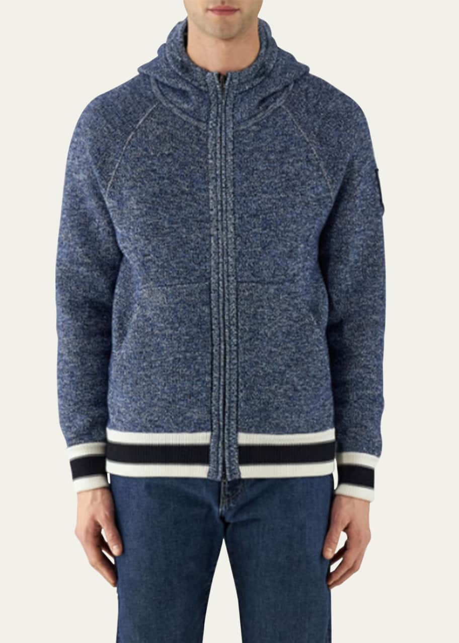 Image 1 of 1: Men's Mouline Full-Zip Hoodie