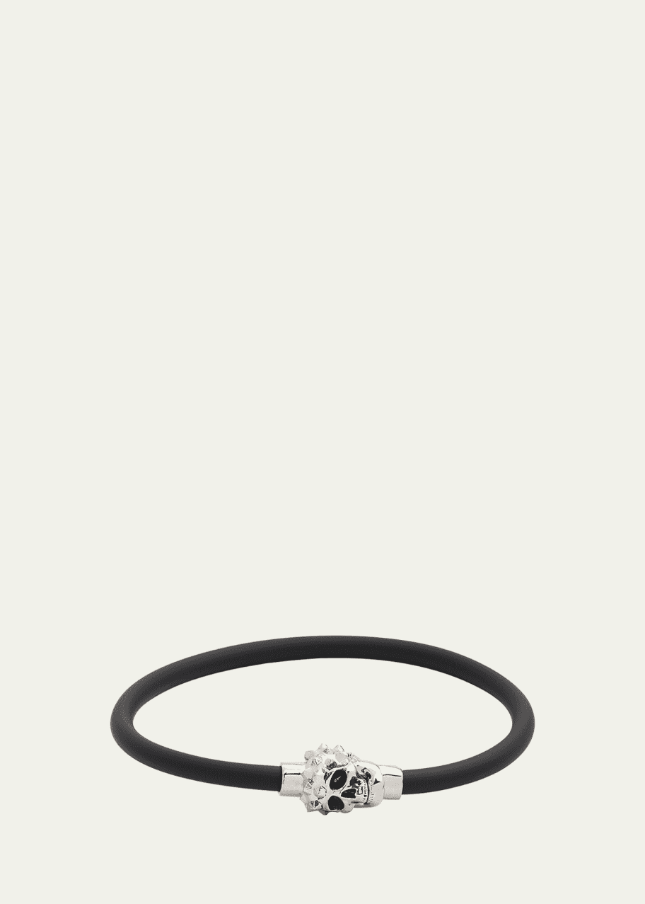 Rubber cord bracelet hotsell