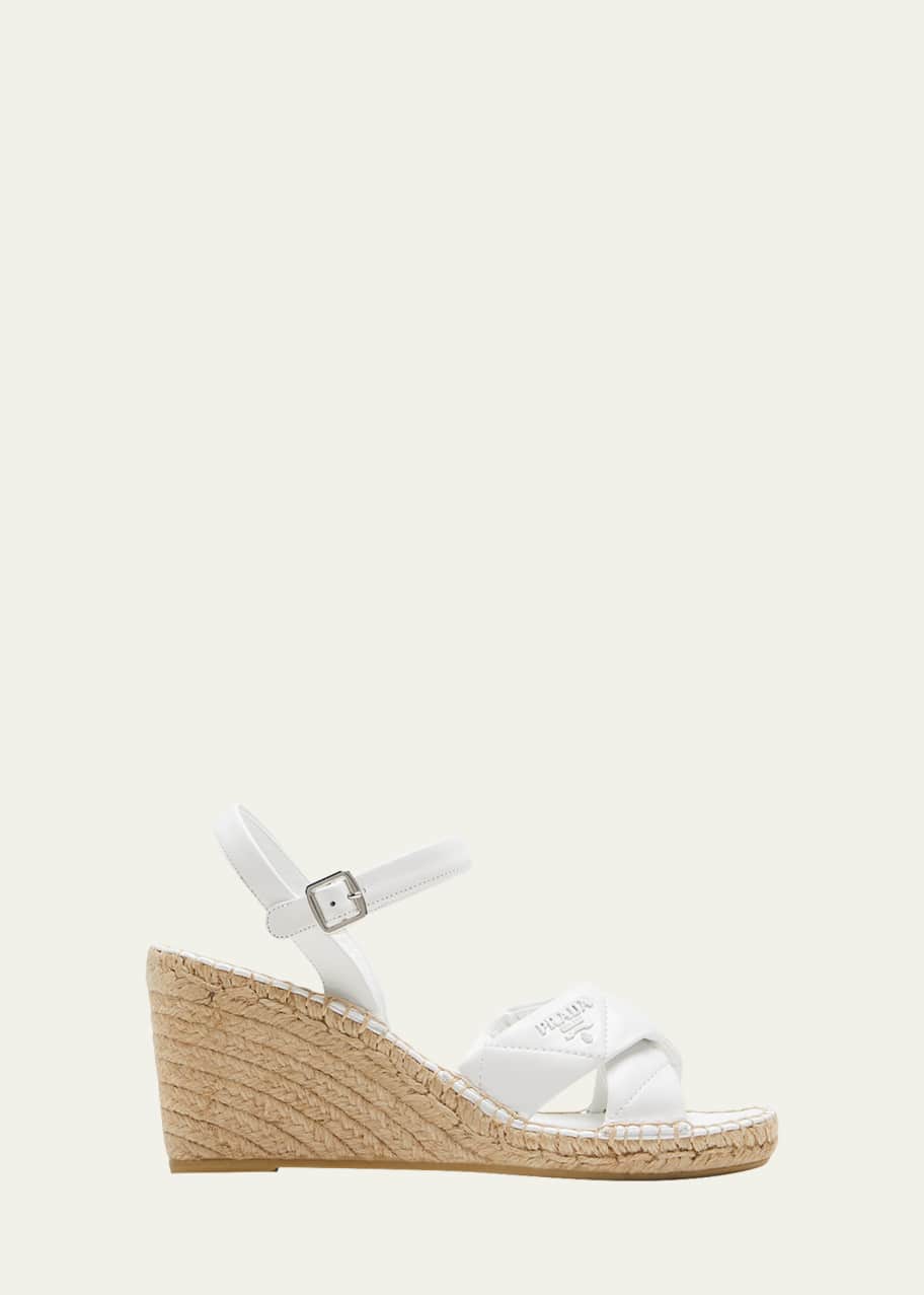 Prada espadrilles hot sale wedge