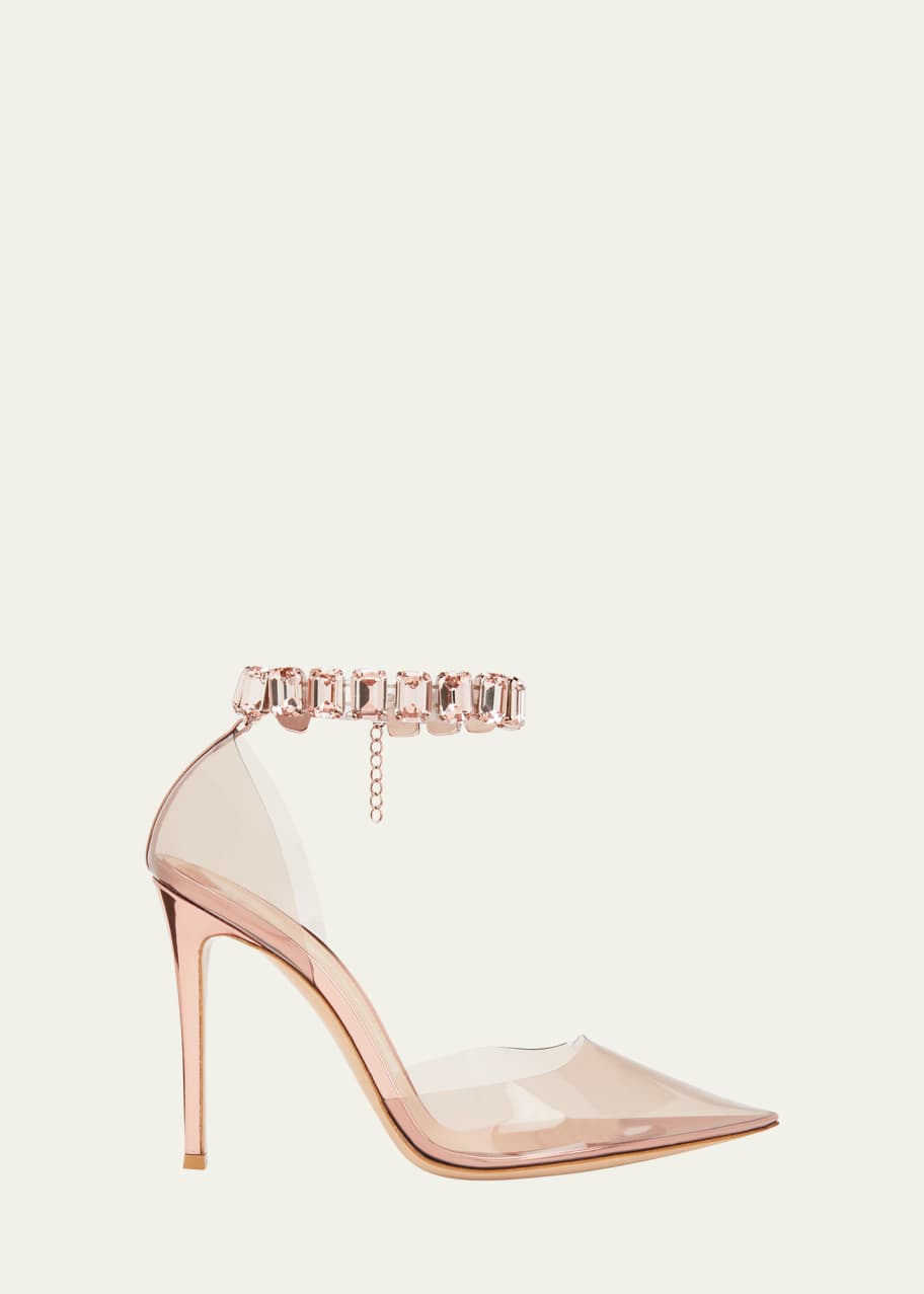 Jewel clearance strap heels