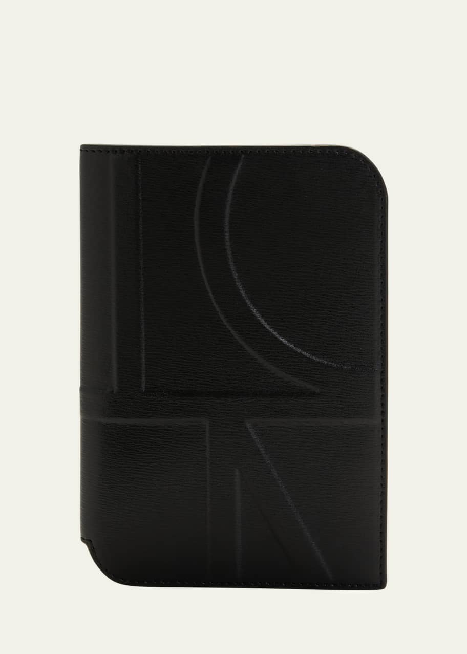 Toteme Monogram Leather Passport Holder Bergdorf Goodman
