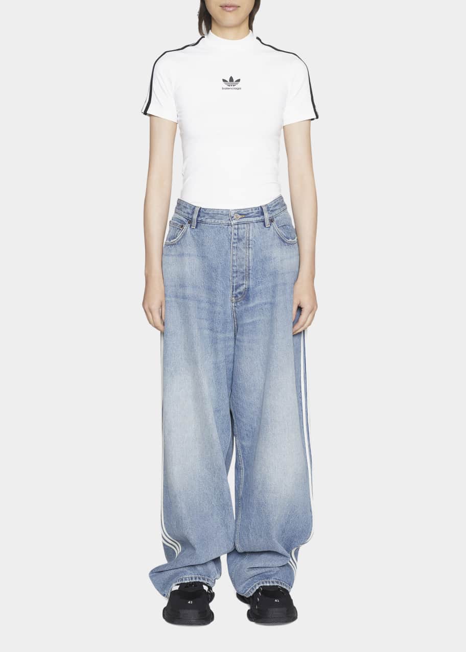 Adidas denim pants store