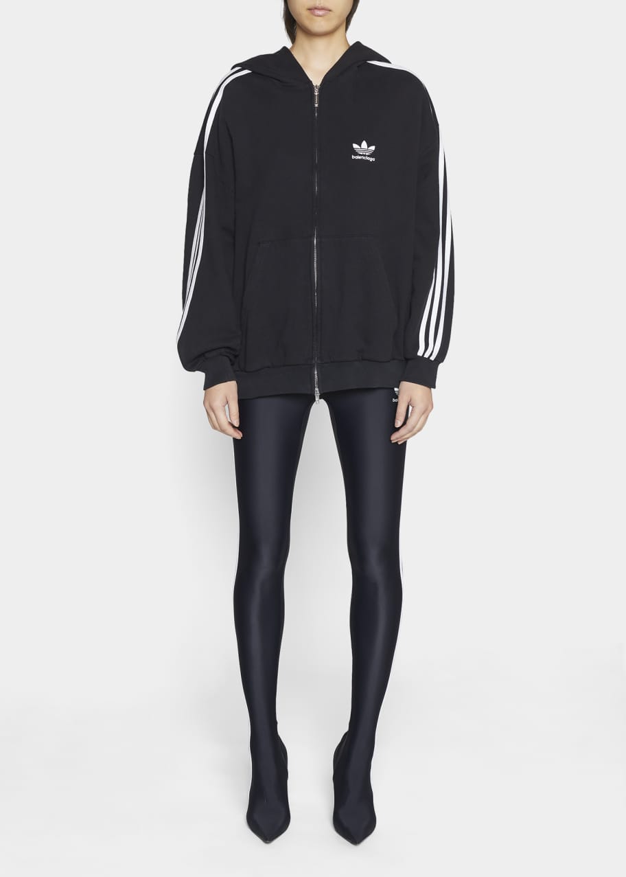 x Adidas Small Fit Zip-Up Hoodie