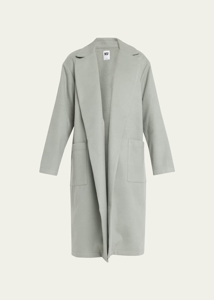 NSF Clothing Fernanda Wool-Blend Overcoat - Bergdorf Goodman