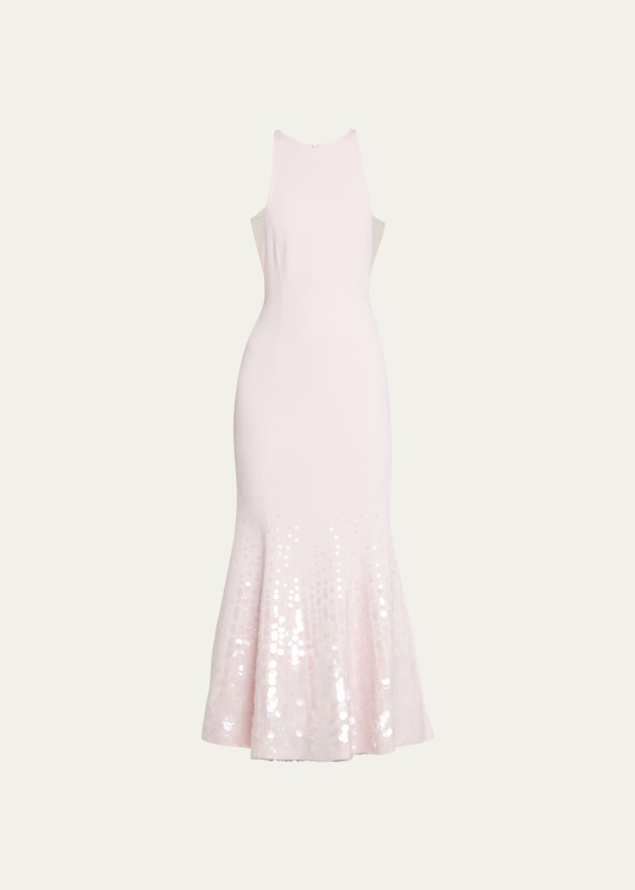 David Koma Sequined Flounce Mermaid Dress Bergdorf Goodman