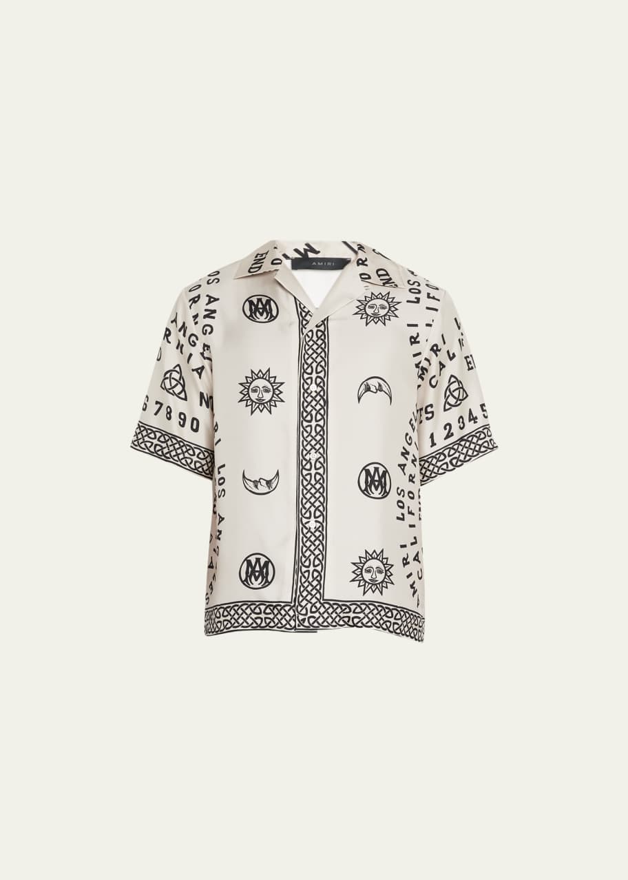 Amiri Men's Ouija Board Bowling Shirt - Bergdorf Goodman