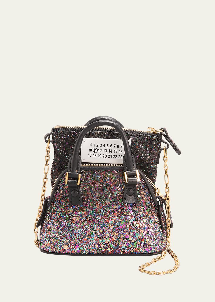 Maison Margiela 5AC Classique Baby Glitter Shoulder Bag - Bergdorf Goodman