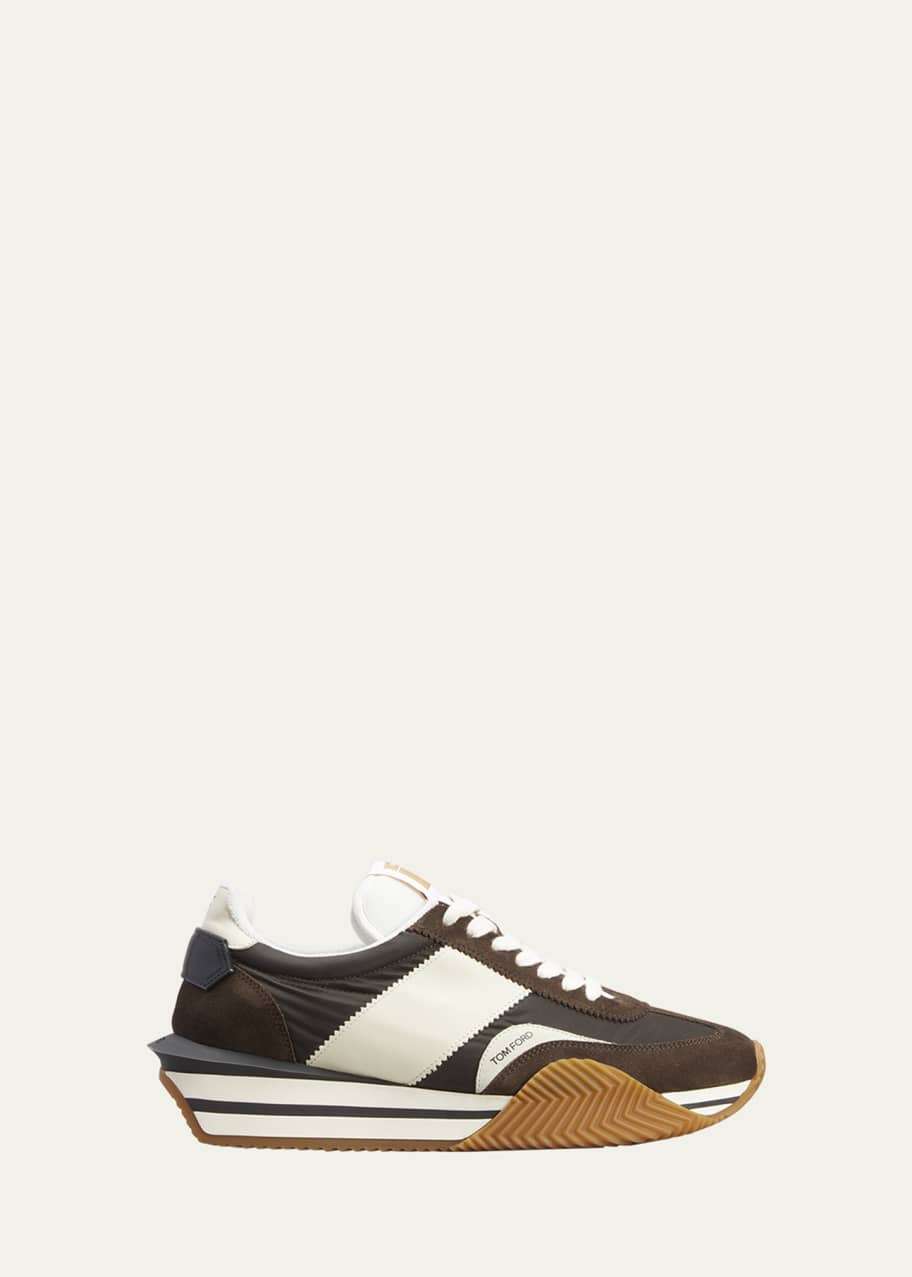 【関税込み】TOM FORD SUEDE TECHNICAL FABRIC JAMES SNEAKER SUEDE TECHNICAL FABRIC JAMES SNEAKER | Tom Ford Fashion