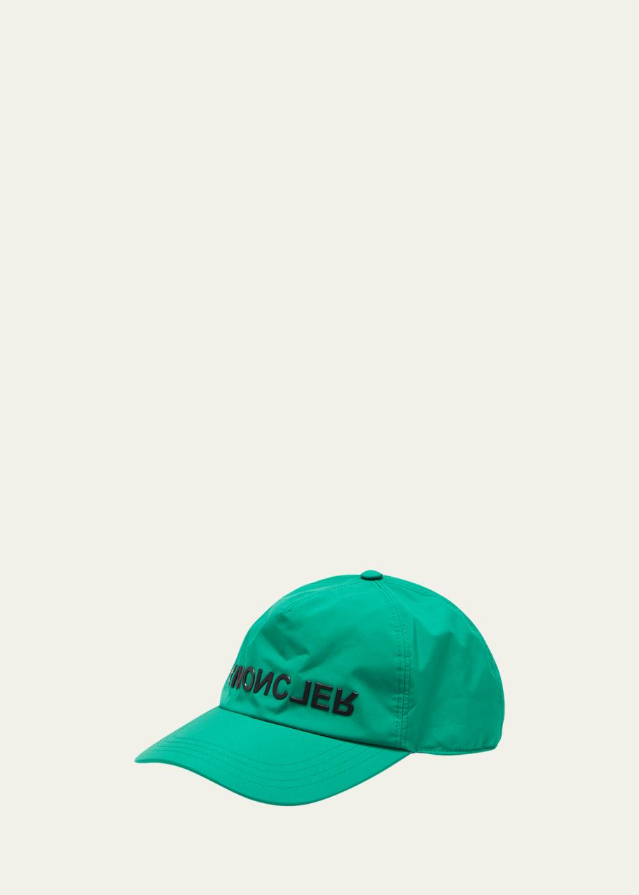Moncler Grenoble Logo Text Baseball Cap - Bergdorf Goodman display picture 1